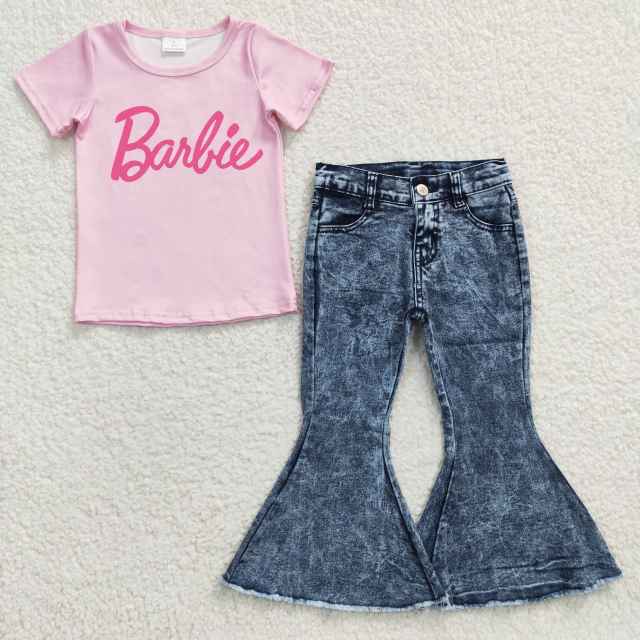 GT0151  P0008 short sleeve and jeans set