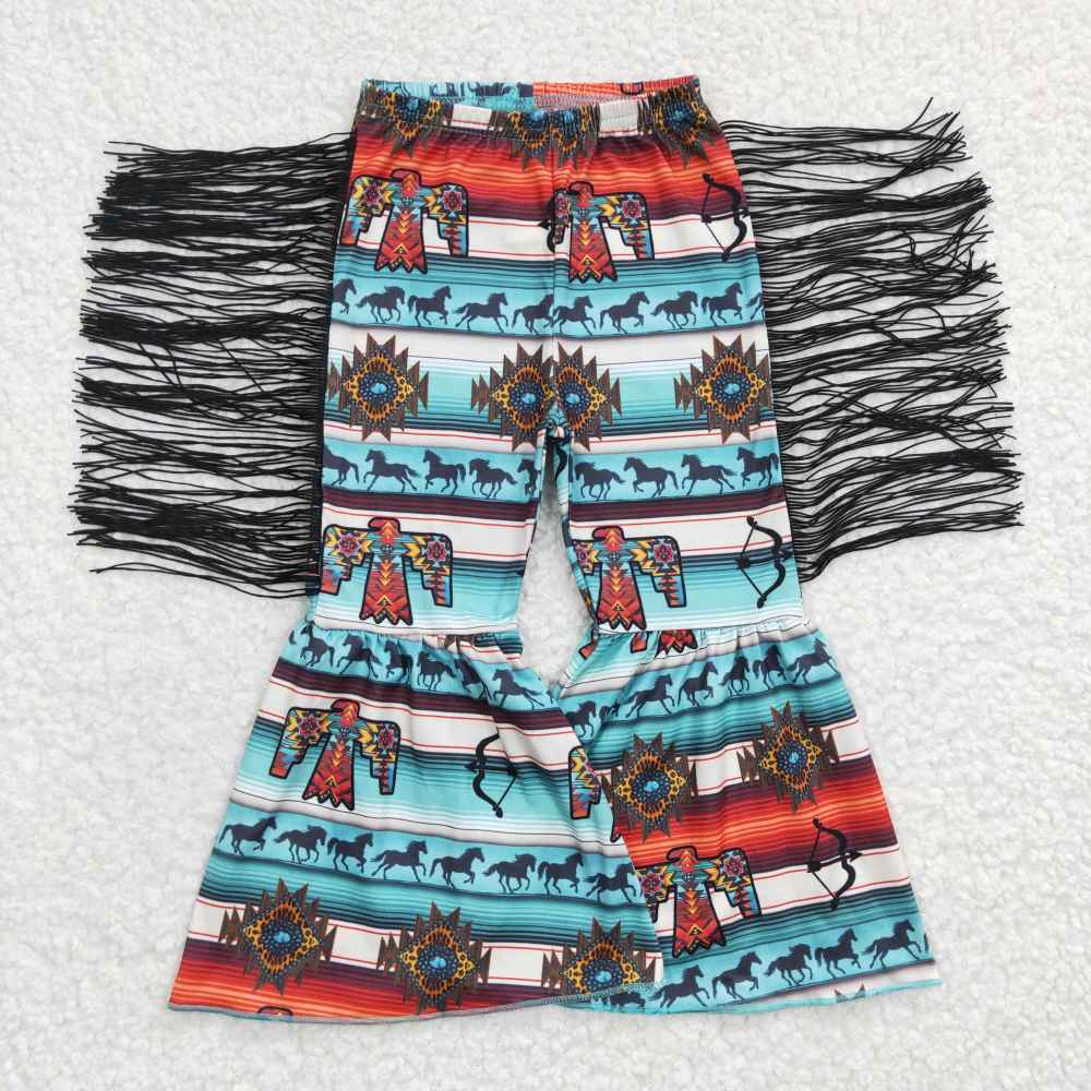 P0081 kids girls summer pants