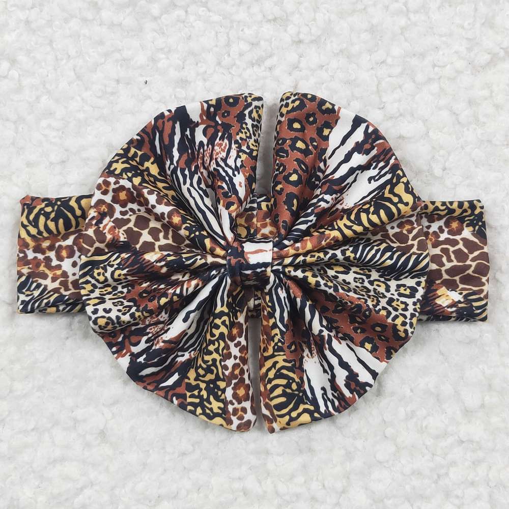 GBO0096 Girls WILD THING leopard short sleeve briefs summer set