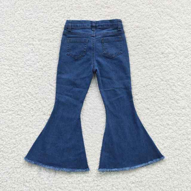 P0127 Stars Blue Denim Trousers