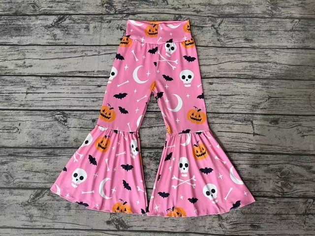 Pre-order summer clothes halloween pumpkin pink pants