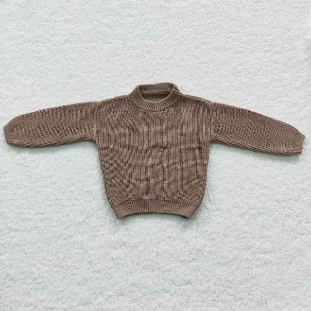 GT0229 Light Khaki Sweater Top