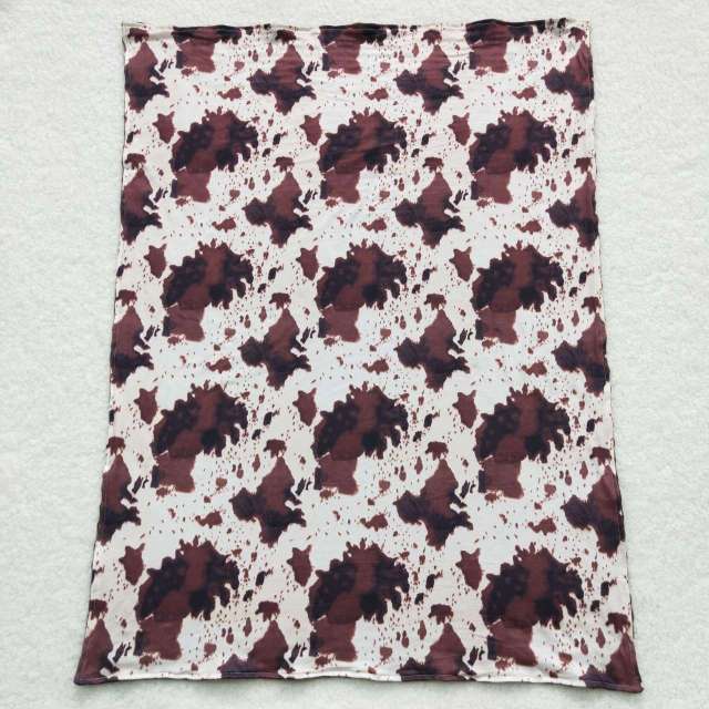 BL0058 ink pattern baby blanket