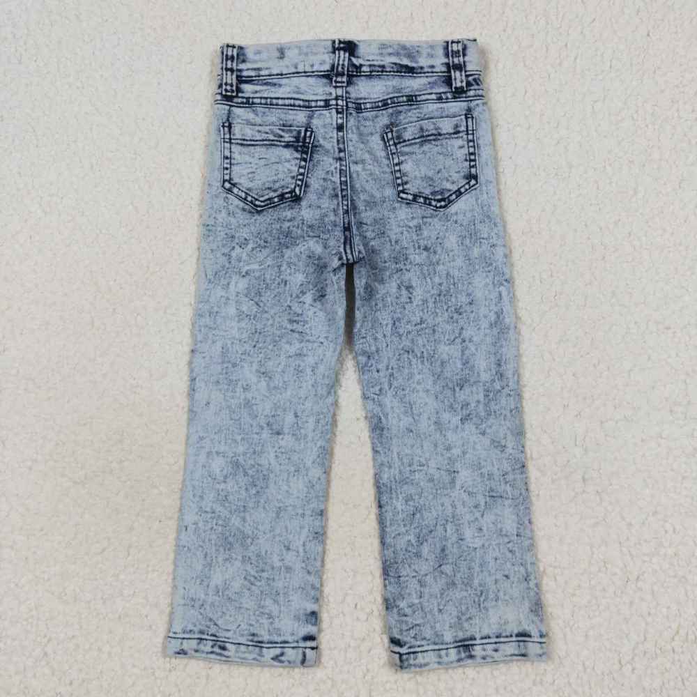 P0244 Light Bleach Denim pants