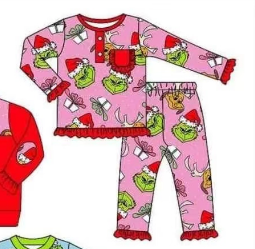 Moq  5 Custom girls  Pajama Sets