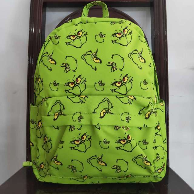 BA0119 christmas green backpack
