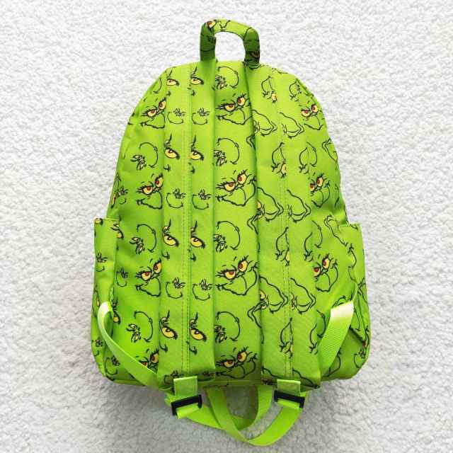 BA0119 christmas green backpack