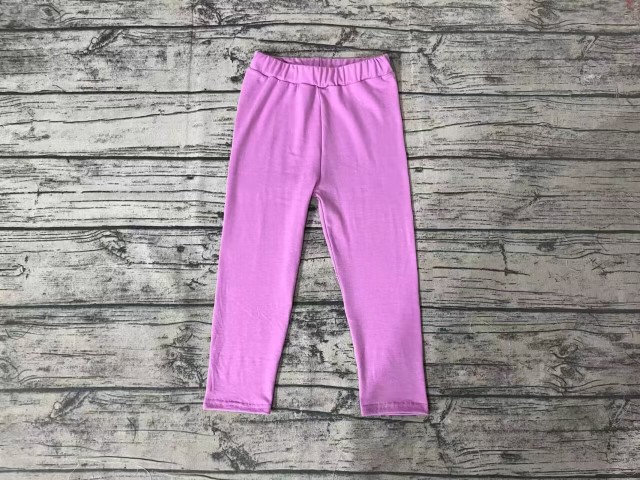 Pre-order kids summer clothes purple pants