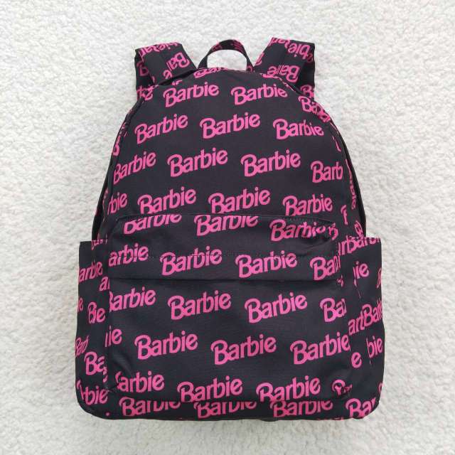 BA0137 letter black backpack