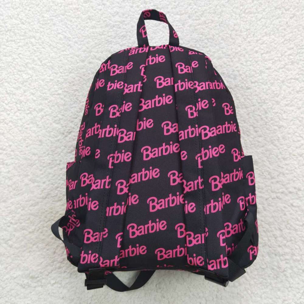 BA0137 letter black backpack