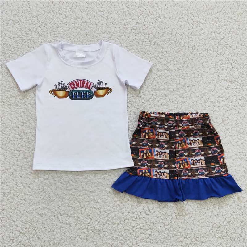 C3-2 friends short sleeve suit