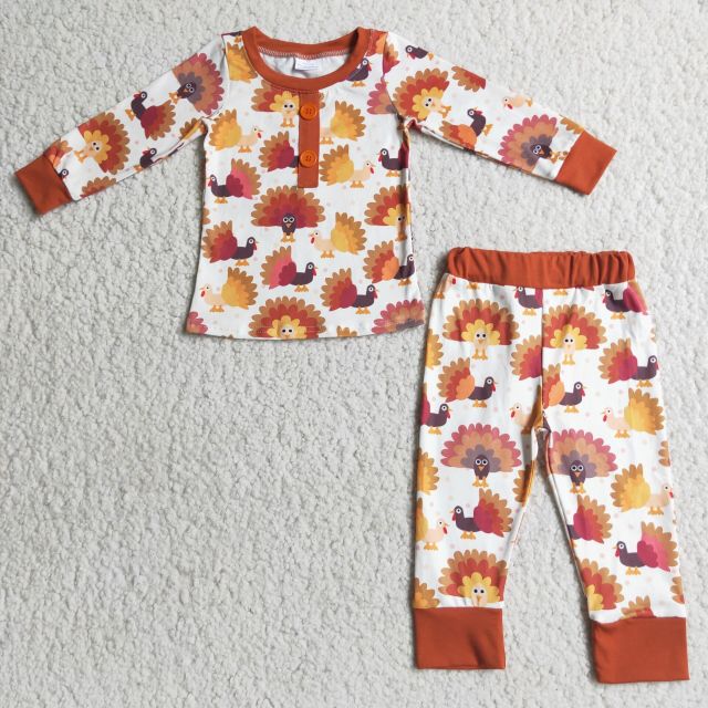 6 B3-3 Turkey Boys Long Sleeve Pants Suit