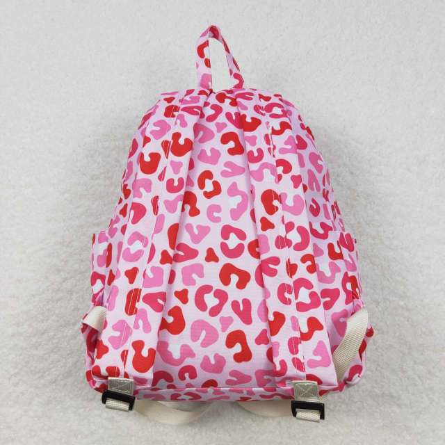 BA0150 Leopard Pink Backpack