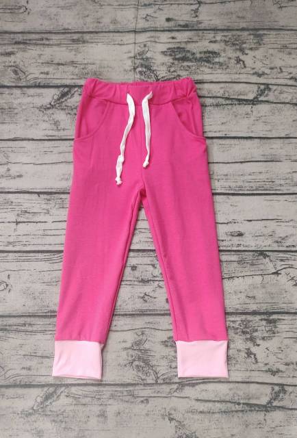 Pre-order baby girls clothes rose red pants