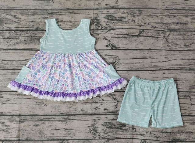 Pre-order baby girl clothes Summer outfits