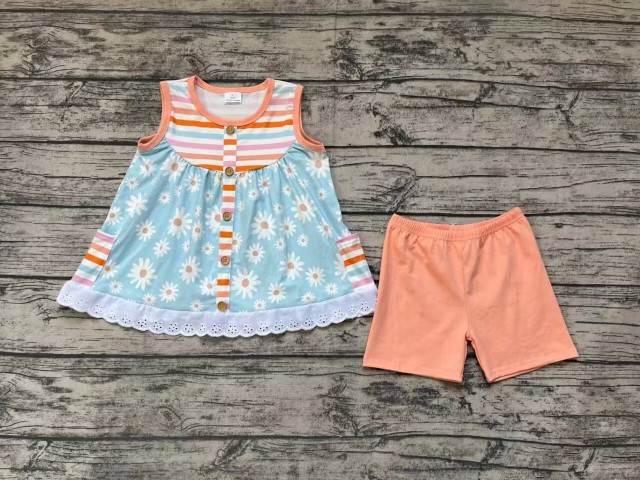 Pre-order baby girls clothes short sleeve shorts outfits