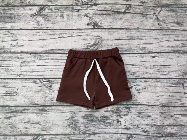 Pre-order baby boys clothes brown shorts