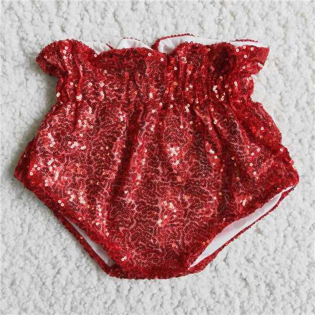 D6-9 Red sequined briefs