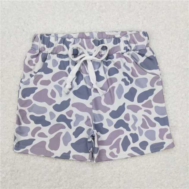 SS0140 Camouflage light gray shorts