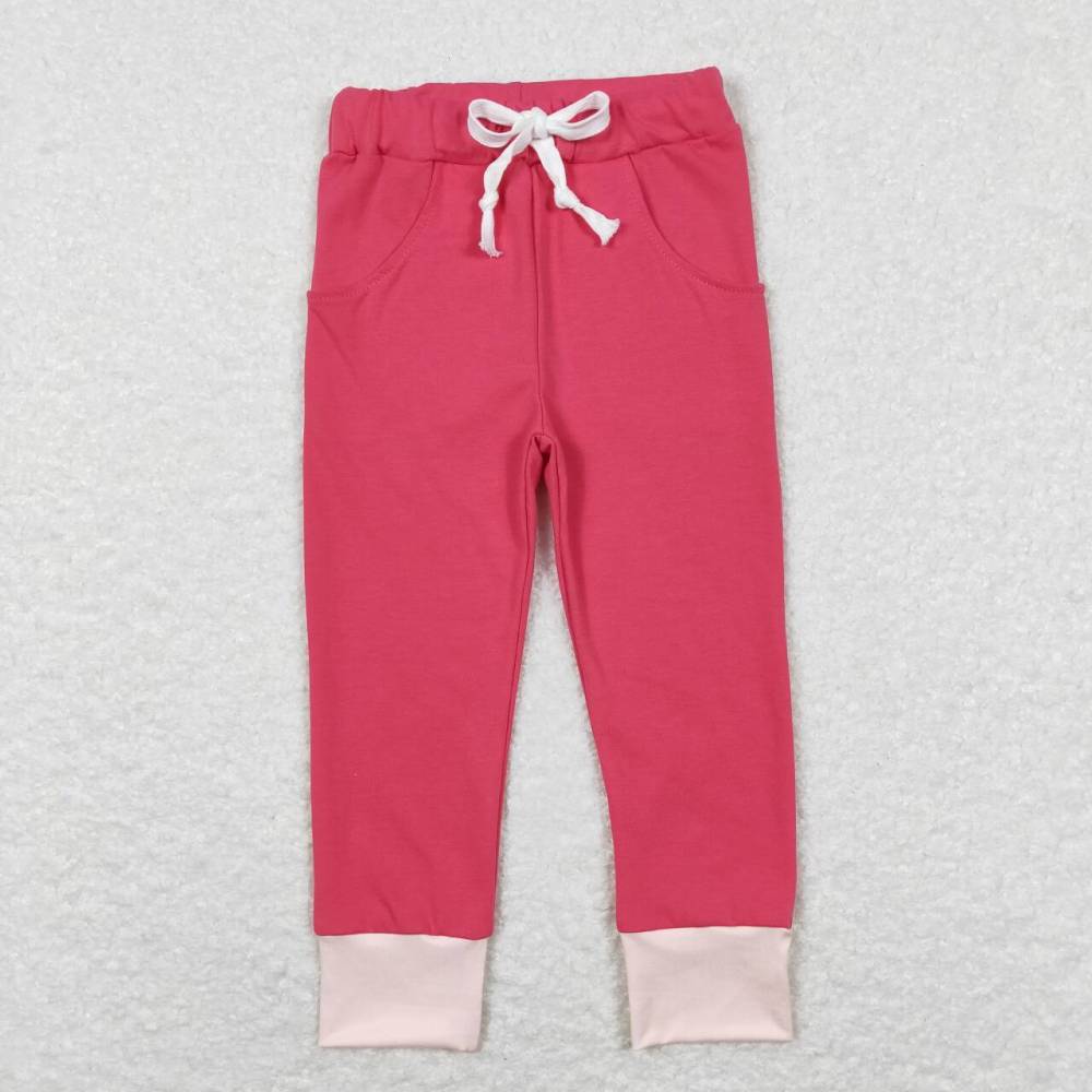 P0352 pocket pink Pants
