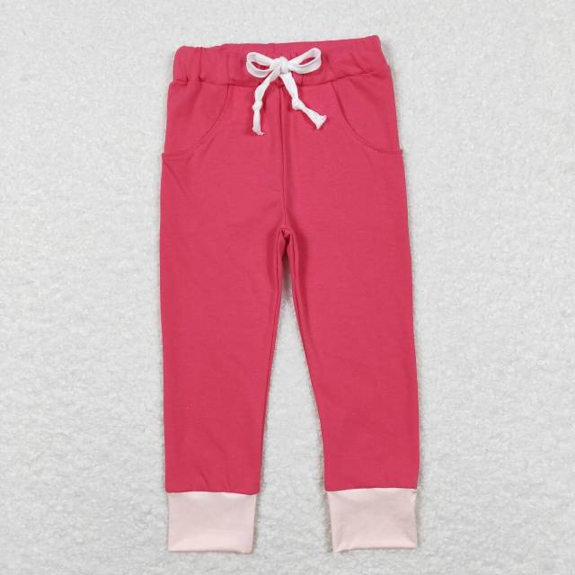 P0352 pocket pink Pants