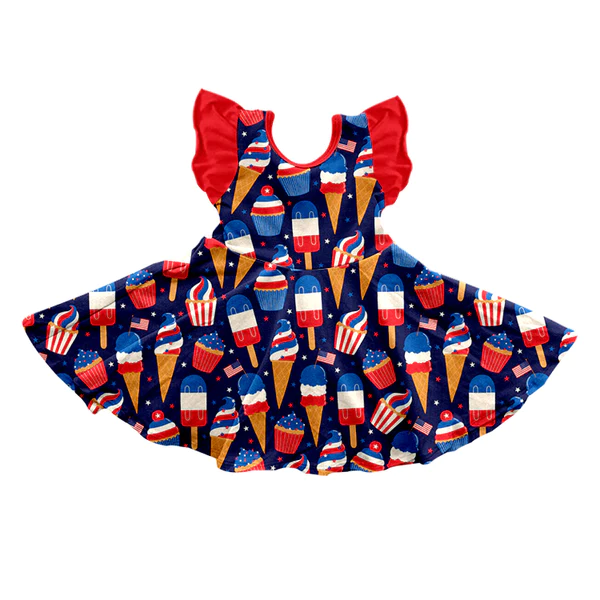 Pre order American girls july 4th popsicle dress