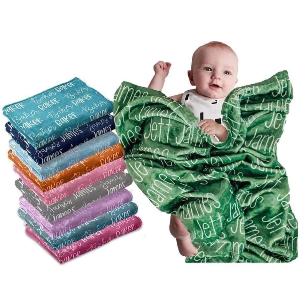 custom  Moq   5     blanket  (name ：Evelyn kate)