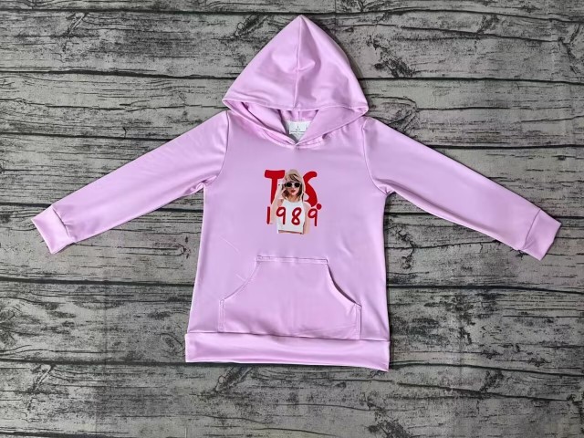 Pre-order baby girls hooded long sleeve shirt