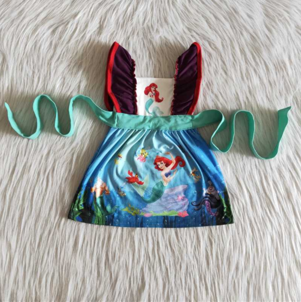 C11-11 【Mermaid】Lace Sleeve Skirt