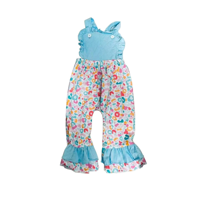 pre-order baby girl clothes floral girl summer jumpsuit flower spring romper