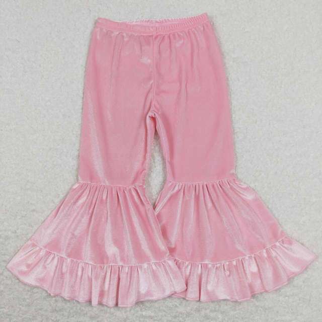 P0416 Pink lace pants