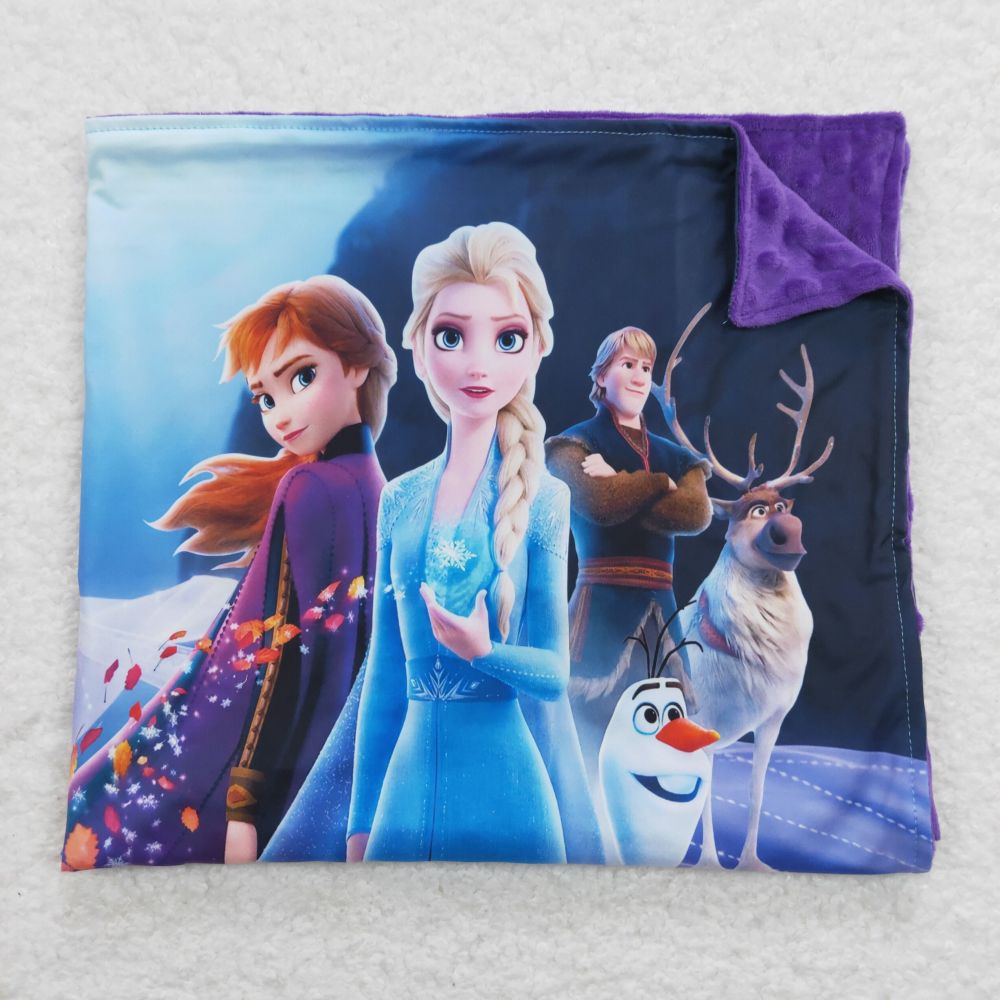 6 B1-36 Frozen Snowman Blanket