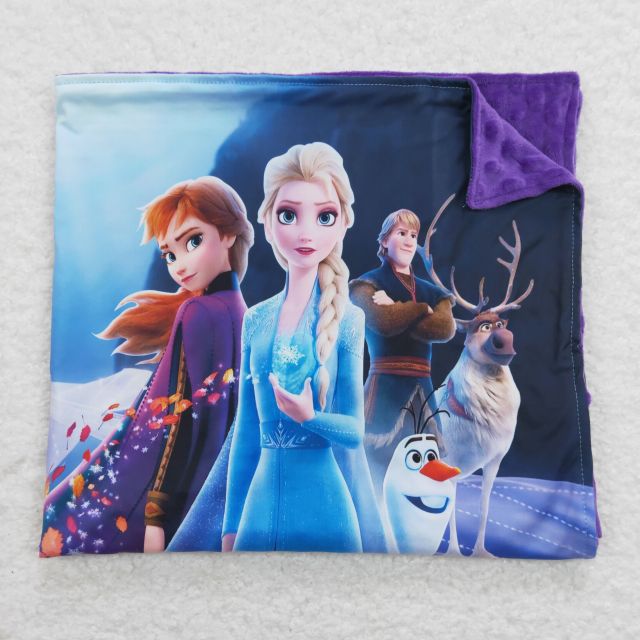 6 B1-36 Frozen Snowman Blanket