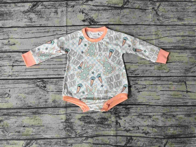 Pre-order baby clothes easter long romper summer bubble