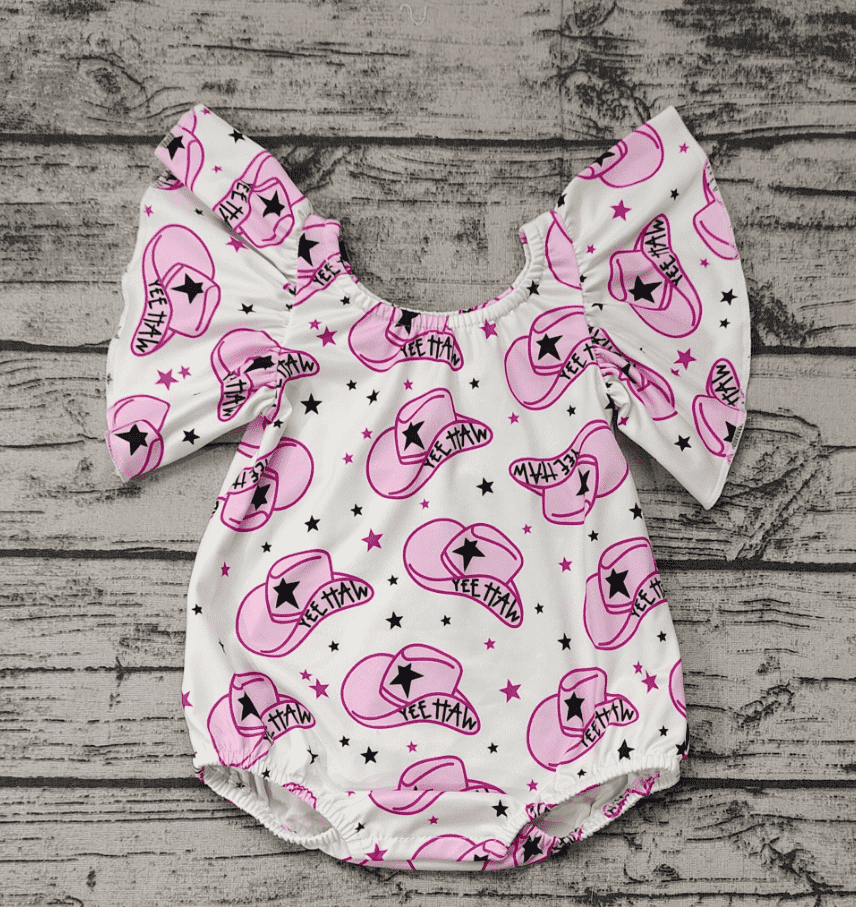Pre-order baby clothes hat romper summer bubble