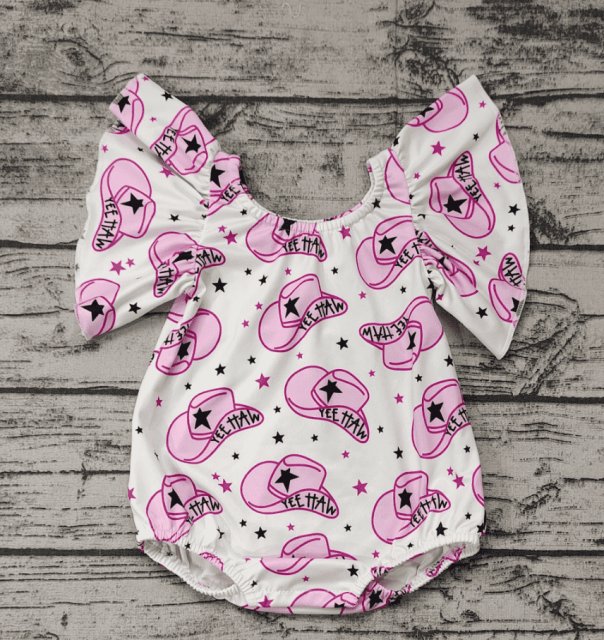 Pre-order baby clothes hat romper summer bubble