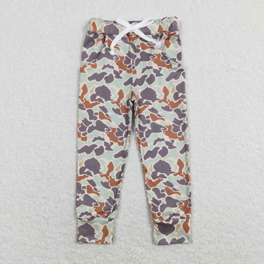 P0421 Camouflage brown and green pants