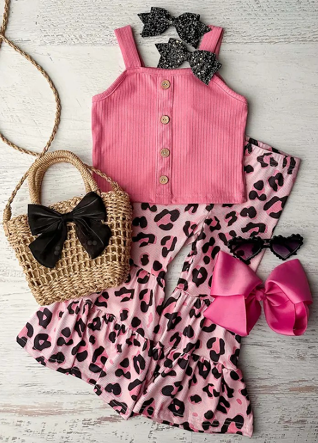 GSPO1509  pre-order summer bell pants set