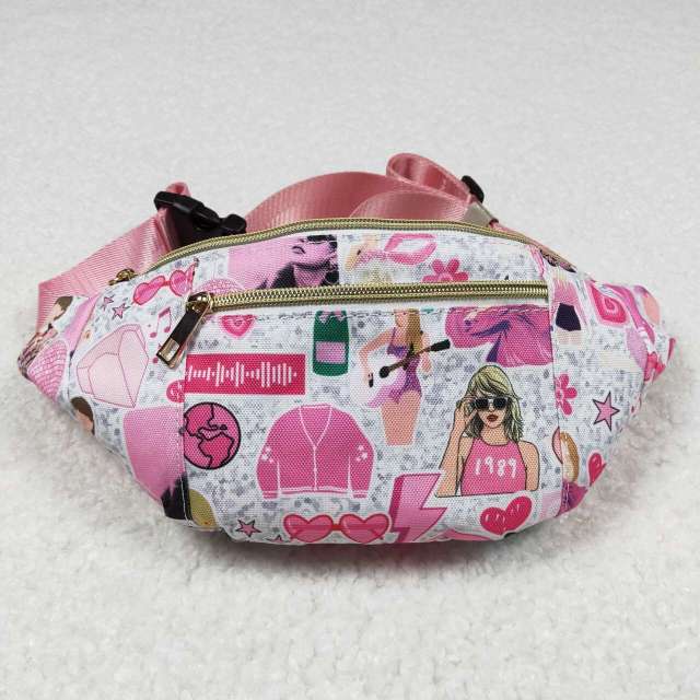 BA0165  taylor swift pink belt bag