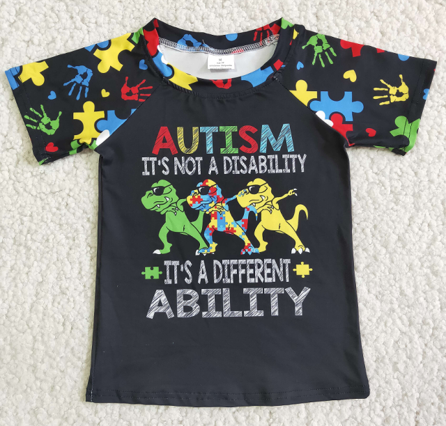 E3-20 AUTISM short-sleeved top