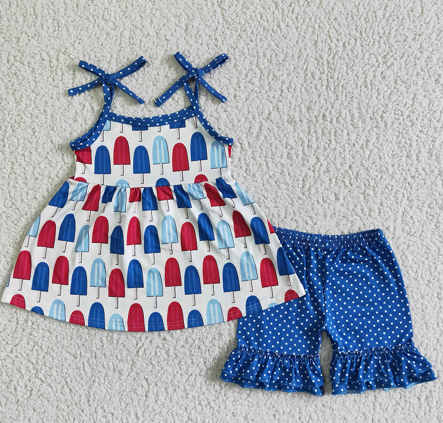 C14-2 Sling Blue Popsicle Popsicle Set