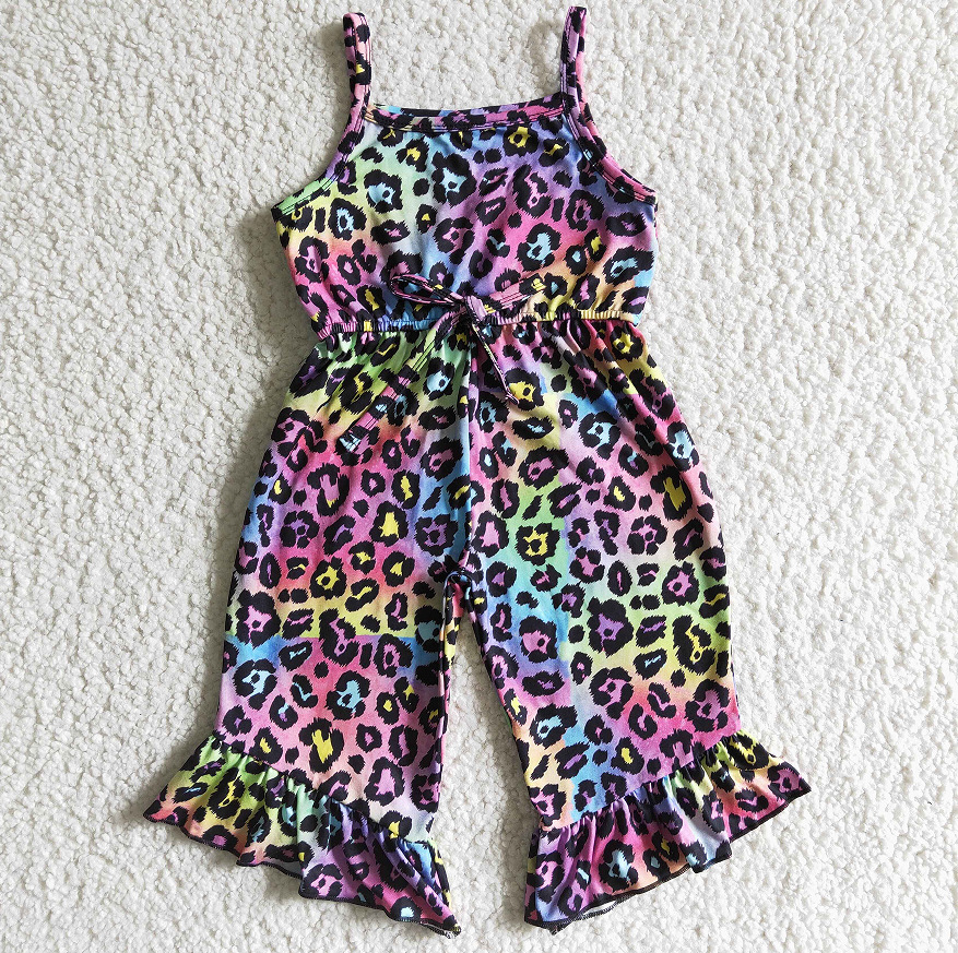 A7-3 Patterned melange jumpsuit