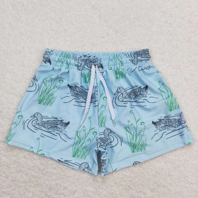 S0361 Duck aqua swimming trunks