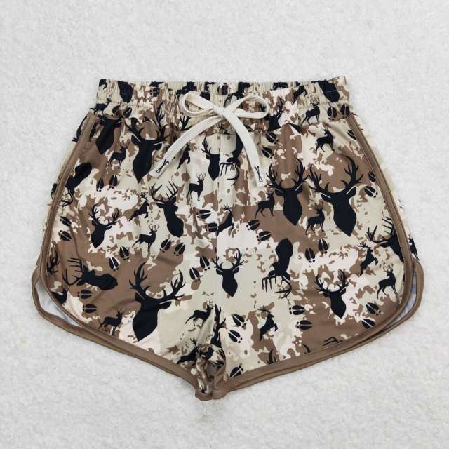 SS0145 Adult Elk Camo Shorts