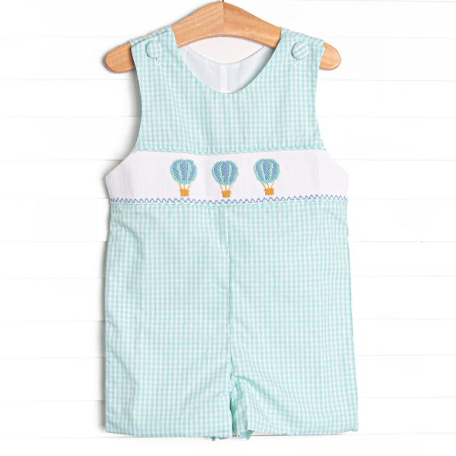 pre sale  boys summer sleeveless tops with three hot air balloons  romper