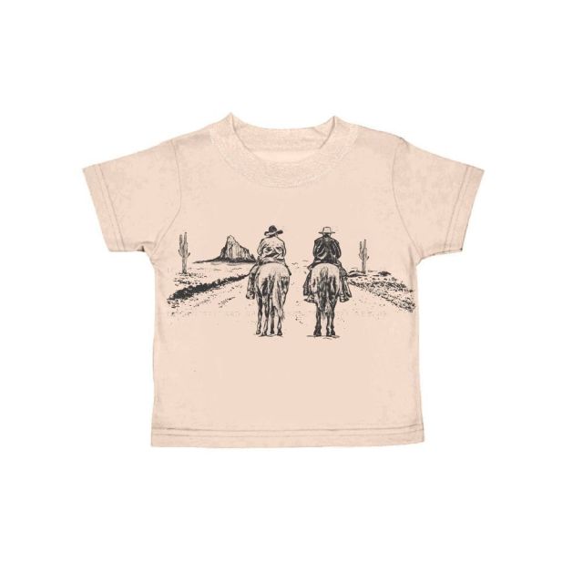 pre sale boys summer short sleeve tops with man riding horse print