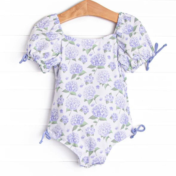 pre sale baby girl clothes puff sleeves top withflowers print