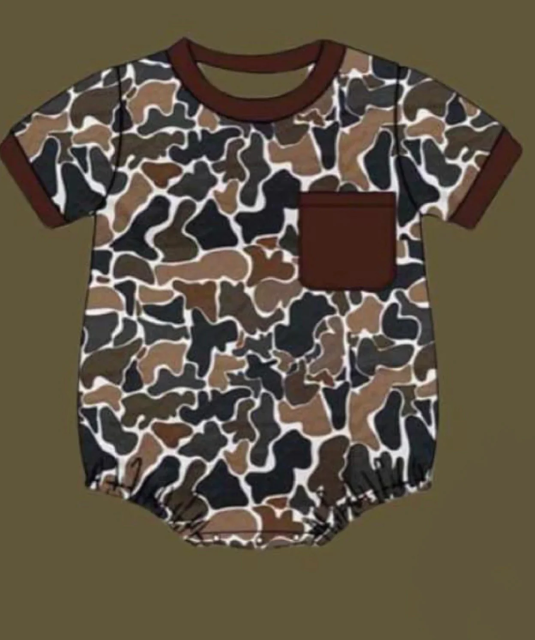 pre sale baby boy clothes  short sleeve top leopard print  with romper