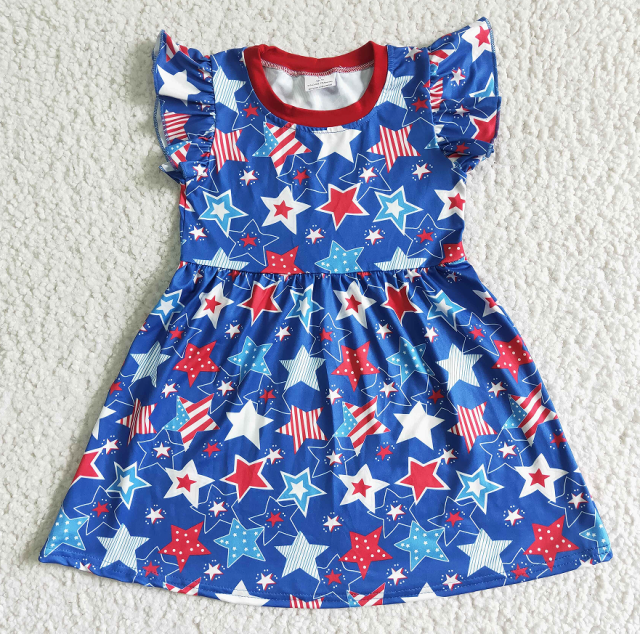 C11-9 Dark blue star dress