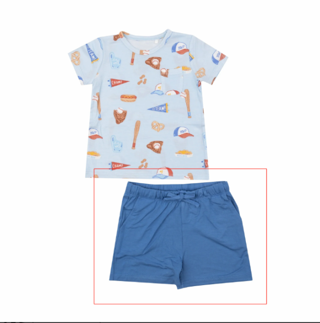 pre sale  boys  summer clothing dark blue shorts